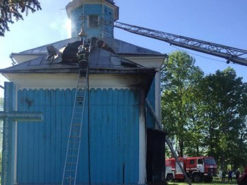 Волинян просять допомогти відновити згорілу святиню
