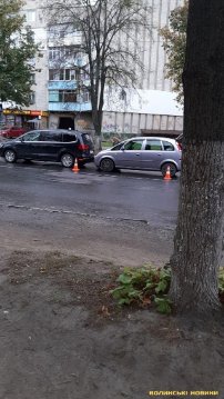 На перехід раптово вискочив пішохід: у Луцьку на Молоді – аварія