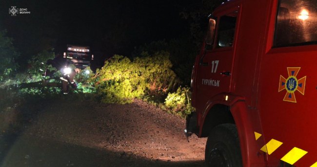 Гроза на Волині наробила шкоди: рятувальники показали наслідки