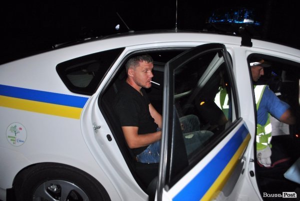 Екс-кандидат у нардепи Ігор Рицко їздив п'яний за кермом та побився у центрі Луцька. ФОТО. ВІДЕО