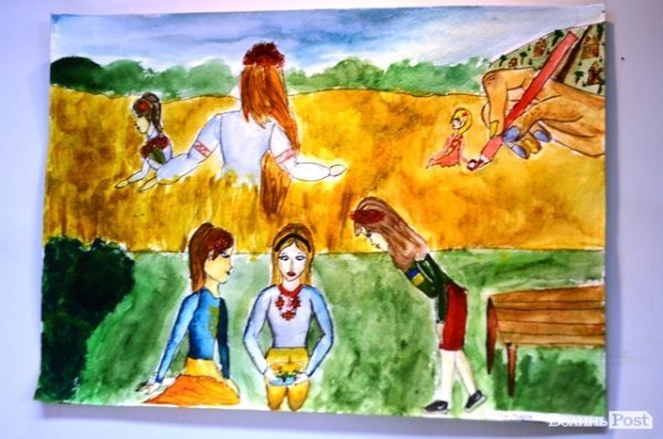 Виставка дитячих картин «Україна майбуття». ФОТО