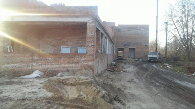 У Ковелі триває реконструкція стадіону «Локомотив». ФОТО