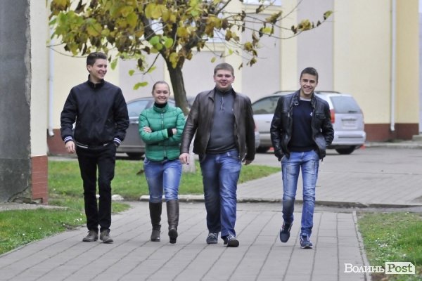 Луцькі студенти. БУДНІ МІСТА