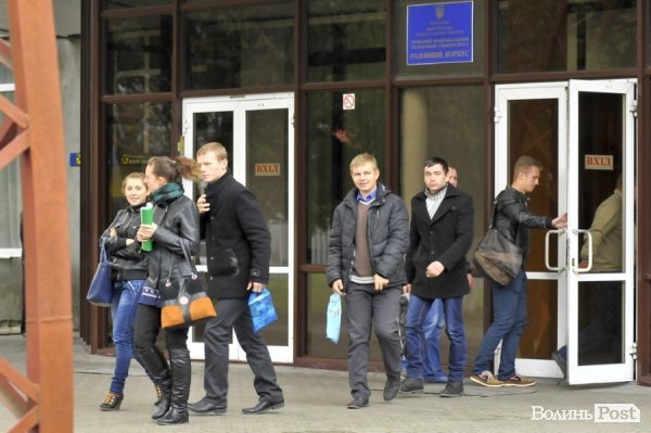 Луцькі студенти. БУДНІ МІСТА