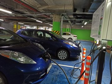 У «ПортCity» запрацювала зарядна станція для електромобілів*