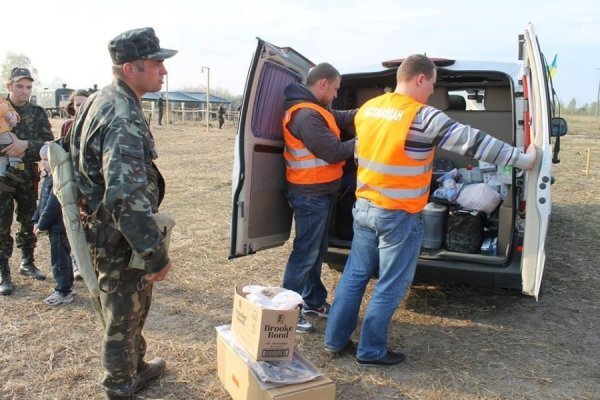 Допомога військовим Волині: писанки, запчастини та телевізор. ФОТО