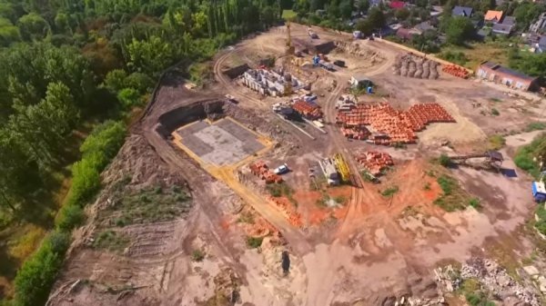 Як будують новий житловий квартал у Луцьку: зйомка з висоти пташиного польоту. ФОТО. ВІДЕО