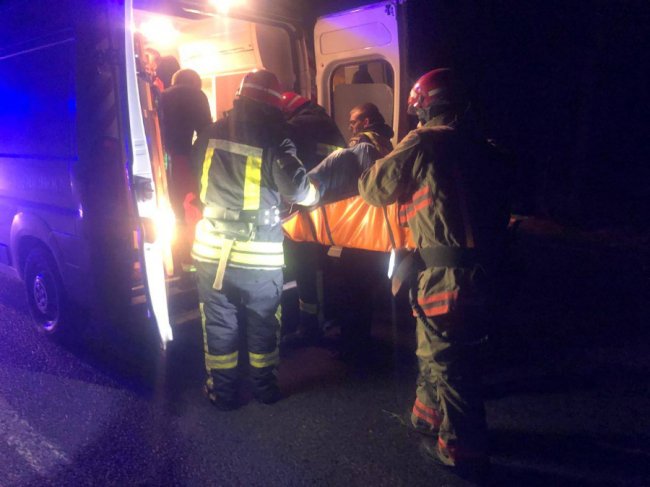 На Волині авто злетіло  у кювет