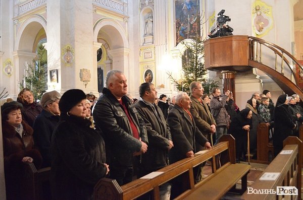 Луцькі католики відслужили святу літургію. ФОТО