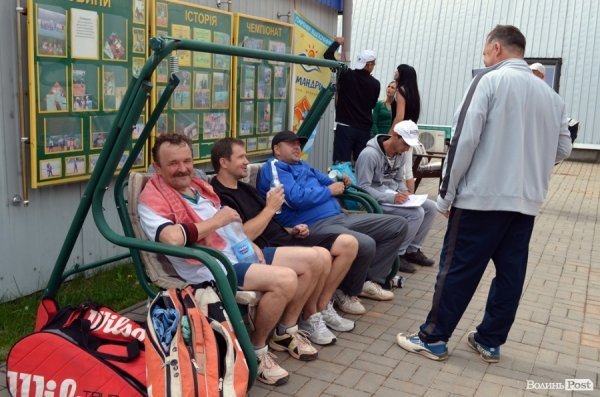 У Луцьку зібралися тенісисти-аматори. ФОТО