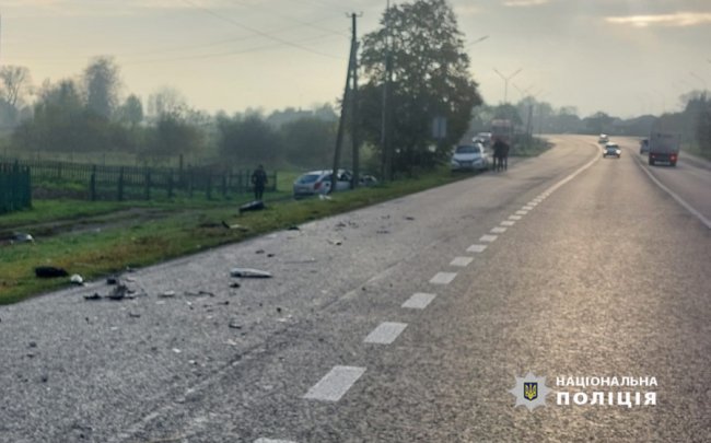 На Волині зіткнулися два автомобілі: постраждали двоє людей