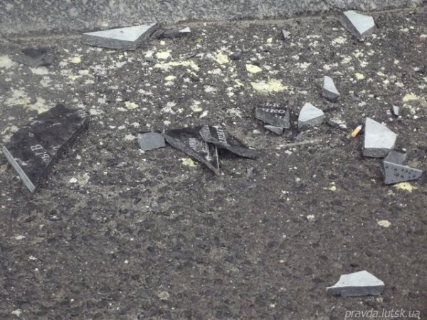 У Луцьку вандали розбили меморіальну дошку на честь вояків УПА