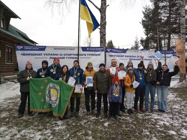 Волиняни стали чемпіонами України з лижного туризму. ФОТО