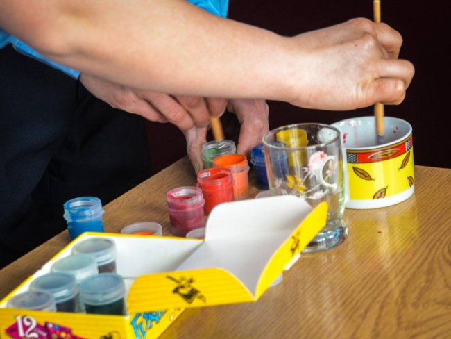 Закохані рожищани малювали своє кохання. ФОТО