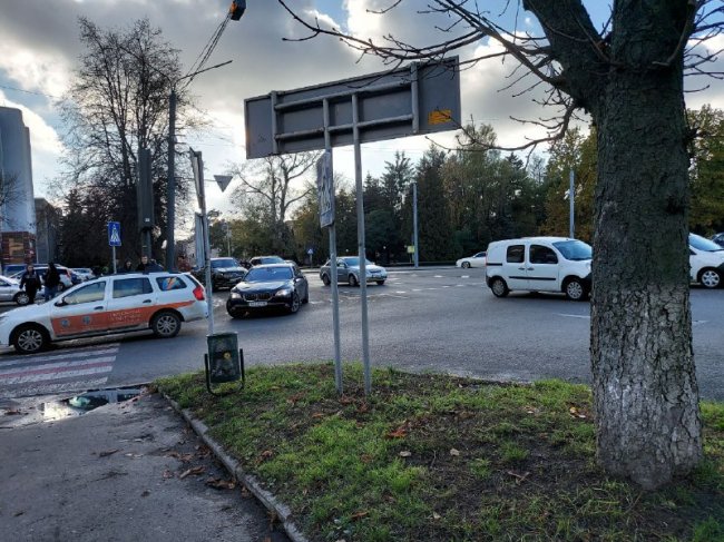 У Луцьку на Шопена – аварія. ФОТО