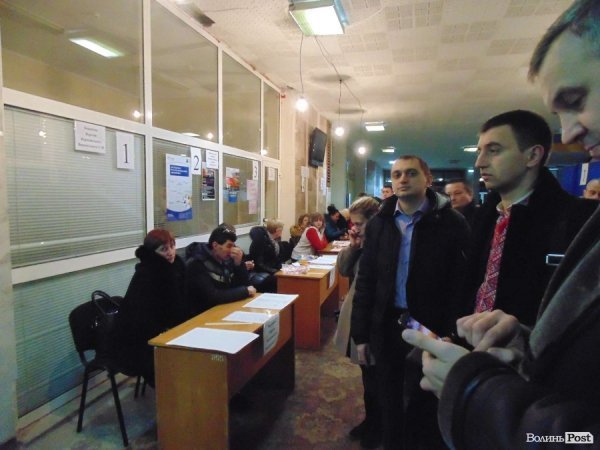 Вибори у Луцьку. ФОТО