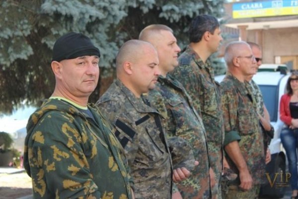 Добровольці з «Азову» вирушили на Схід. ФОТО