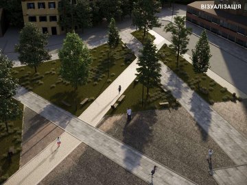 У Луцьку біля школи №26 облаштують сквер 