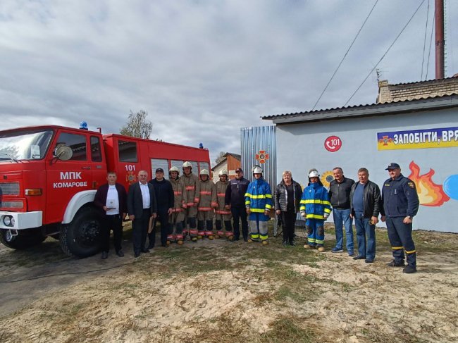 На Волині відкрився 106-ий підрозділ місцевої пожежної охорони 