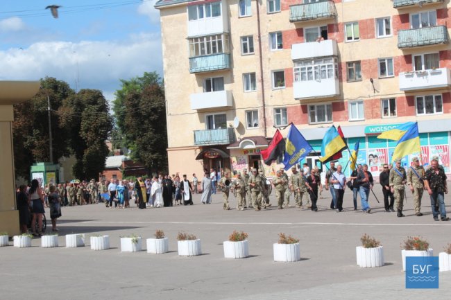 Загиблого на Сході волинянина провели в останню путь. ФОТО