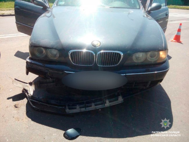 Подробиці аварії у Луцьку на Рівненській. ФОТО