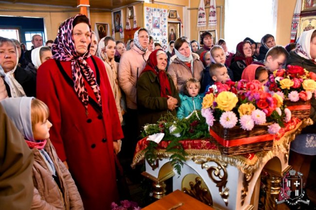 У селі на Волині прихильники УПЦ (МП) відзначили престольне свято. ФОТО
