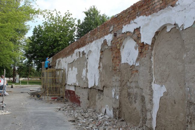 У місті на Волині реконструюють стадіон, якому більше 60 років