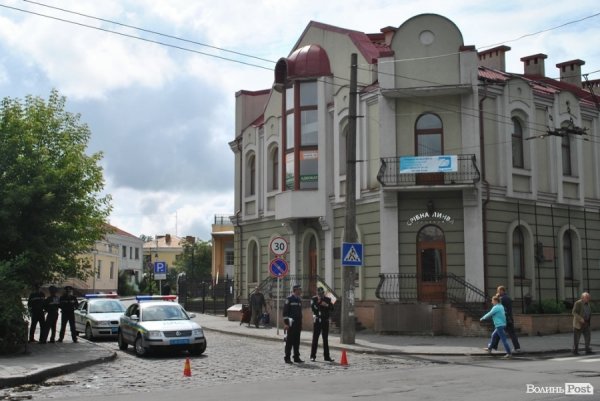 Міліція пильнувала всі вулиці, які ведуть до Старого міста