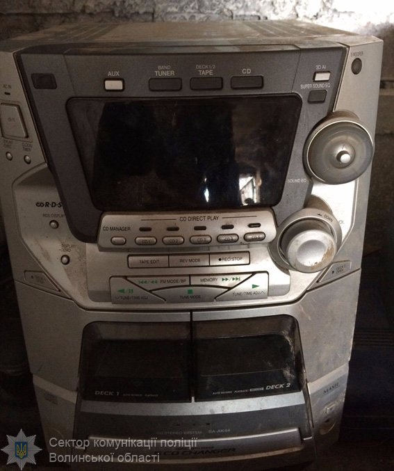 На Волині викрили злодія