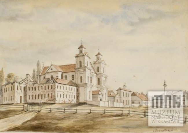 Берестечко. Костел Св. Трійці та руїни монастиря тринітаріїв