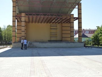 У Ковелі закінчують будівництво комплексу під відкритим небом. ФОТО