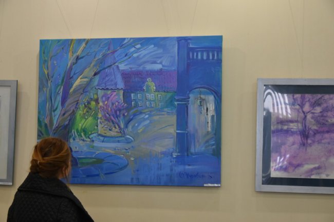 У Луцьку відкрили виставку місцевої художниці. ФОТО