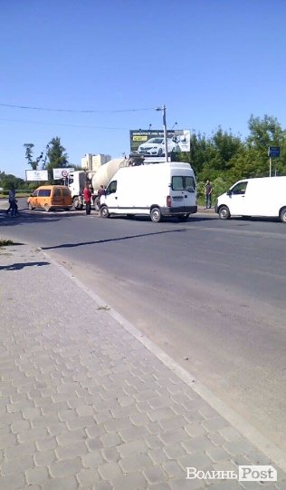 У Луцьку - аварія на Набережній