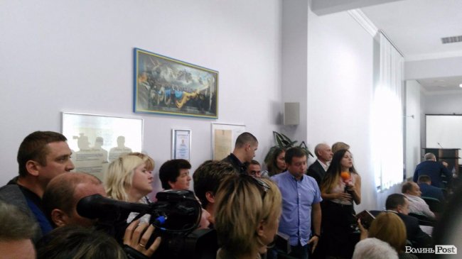 Підприємці перекрили дорогу перед Луцькрадою