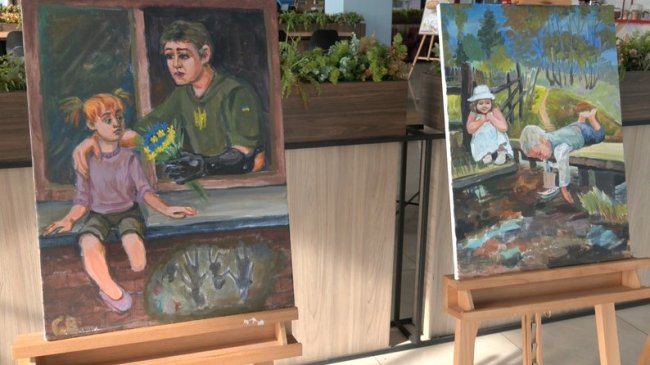 У Луцьку відкриють виставку картин ветерана з ампутаціями обох рук