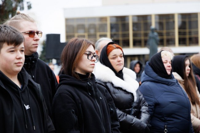 У Луцьку вшанували Героїв Небесної Сотні