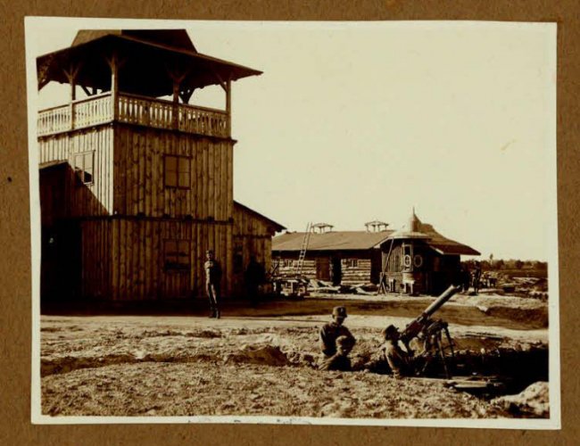 Споруди флотилії в Рожищі, 1914-1918 рр.