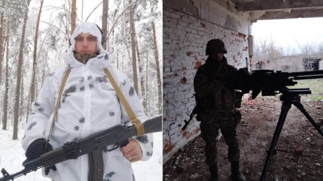 Прикордонник на передовій. Фото з архіву Олександра Гойди