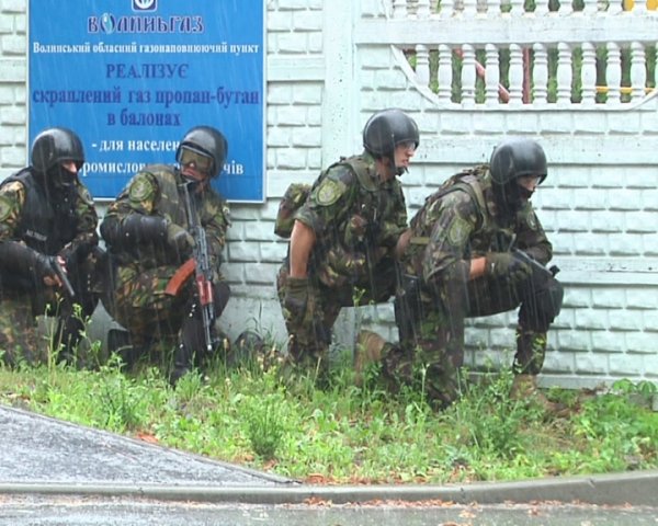 У Луцьку три дні ловили «терористів». ФОТО