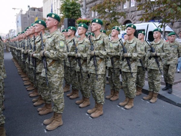 Як проходила репетиція військового параду на Майдані до Дня Незалежності
