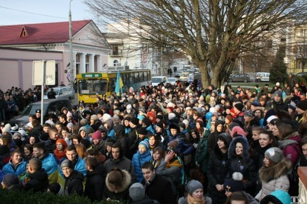 Другий день страйку в Луцьку. ФОТО. ВІДЕО 