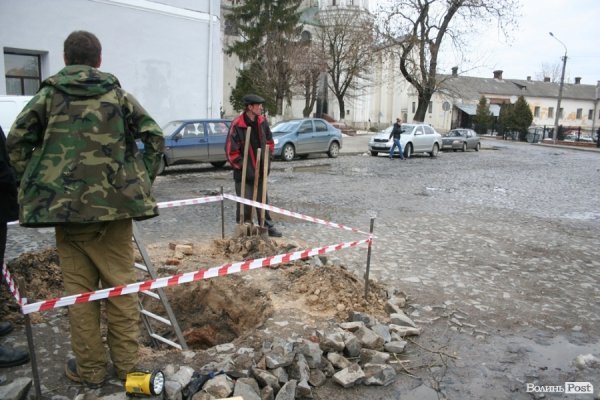 У Луцьку випадково виявили підземелля 200-річної давності. ФОТО
