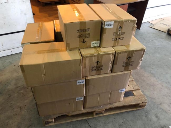 Китаянка переправляла через «Ягодин» контрабандні батареї на 1,3 мільйона. ФОТО