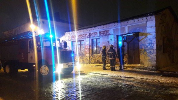 У центрі Луцька – пожежа. ФОТО