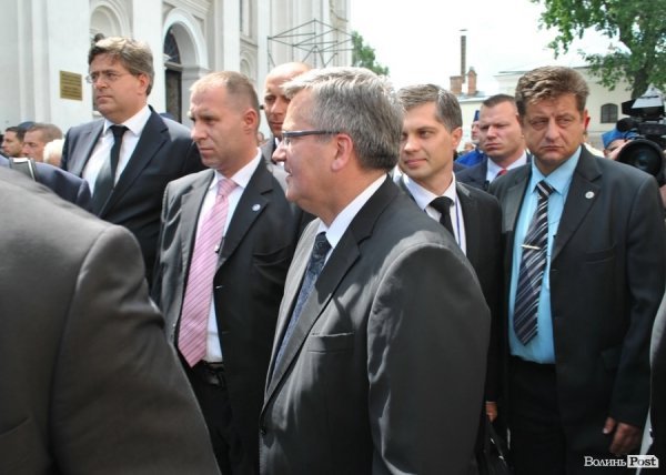 Президент Польщі приїхав у Луцьк помолитися. ФОТО