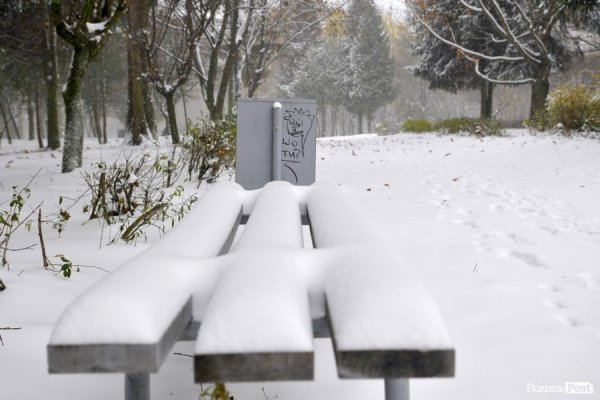 Фото снігу в Луцьку