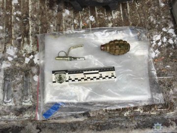 Поліція вилучила у ковельчанина гранату