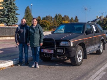 Волонтер з Литви привіз на Волинь автомобіль для військових. ФОТО, ВІДЕО