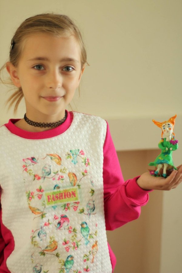 У Луцьку діти ліпили анімаційних персонажів з пластиліну. ФОТО