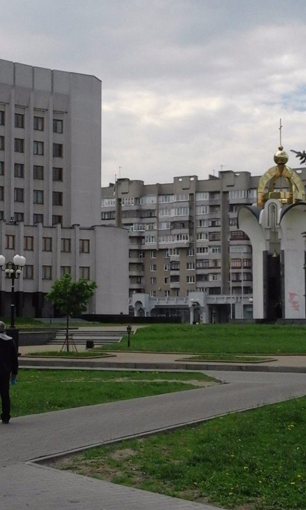 Вулицями Луцька прогулюється голий хлопець. ФОТО